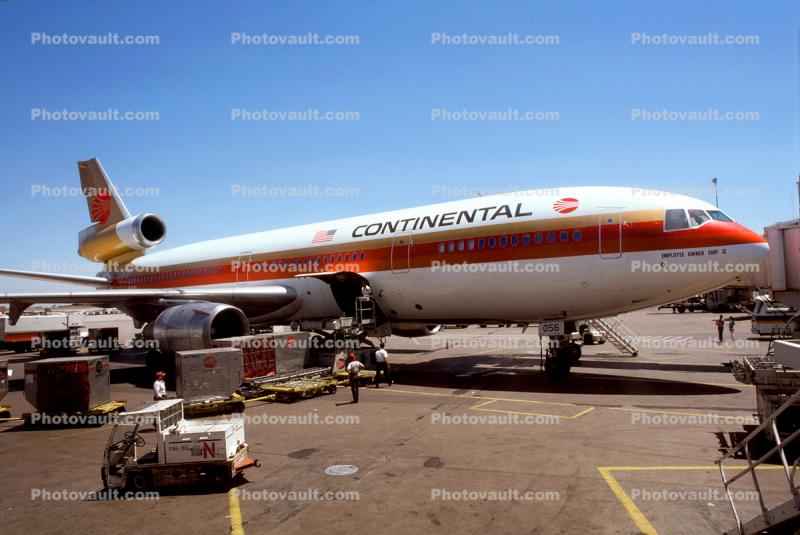 N68065, Douglas DC-10-30, Continental Airlines COA, Employee Owner Ship II, CF6, 16 June 1995