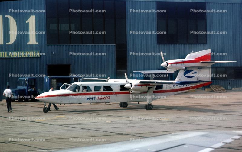 Britten Norman, Trislander, N420WA, Britten-Norman BN-2A Mk3-3 Trislander, Wings Airways, PHL