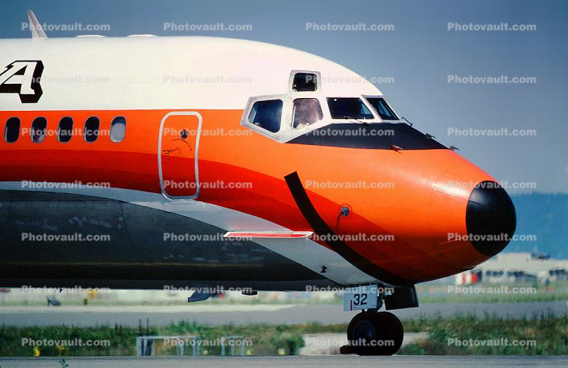 N932PS, McDonnell Douglas MD-81, PSA Pacific Southwest Airlines, (SFO), JT8D-217, JT8D