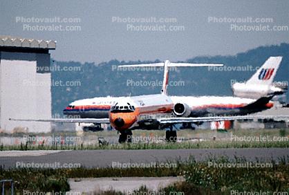 PSA, Pacific Southwest Airlines, Douglas DC-9, San Francisco International Airport (SFO)