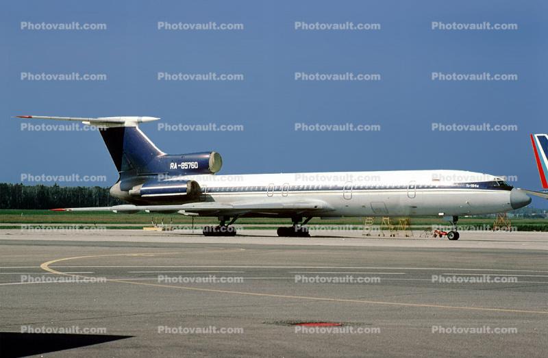 RA-85760, Continental Airways, Tupolev Tu-154M