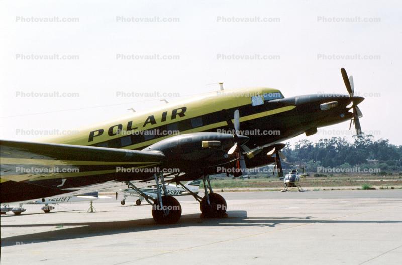 N23SA, Polair, Douglas DC-3 Conroy Tri Turbo, TT-3, Jack Conroy, PT6A