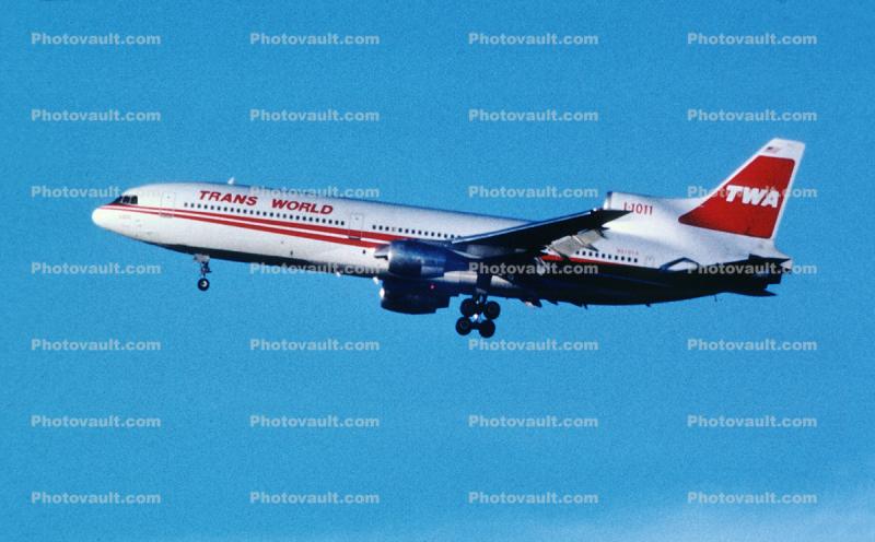 Trans World Airlines TWA, Lockheed L-1011, San Francisco International Airport (SFO)