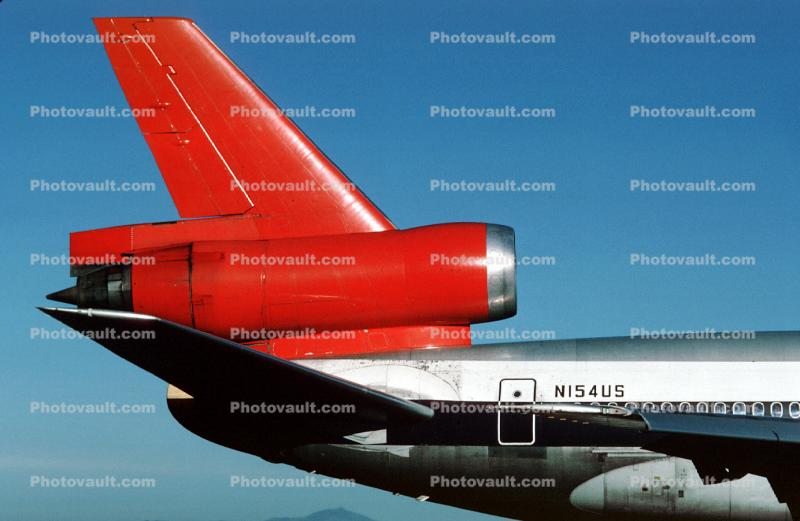 N154US, Douglas DC-10-40, (SFO), Northwest Airlines NWA, JT9D-20, JT9D