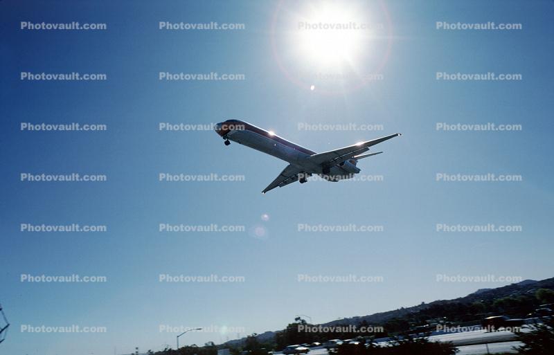 Douglas DC-9 Super-80, Landing, PSA, Super-80