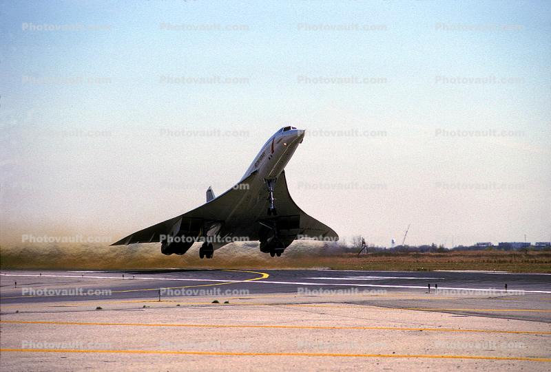 British Airways BAW, G-BOAC, Concorde SST, John FSaint Kennedy International Airport