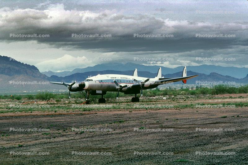N494TW, Conifair Aviation Inc, Lockheed 749, Ryan Airfield, Airport, (RYN), Tucson