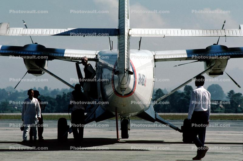 9N-ABO, DeHavilland Canada DHC-6-300, Kathmandu International Airport