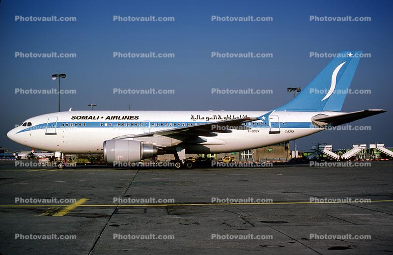 F-ODSV, Airbus A310-304, Somali Airlines, CF6-80C2A2, CF6
