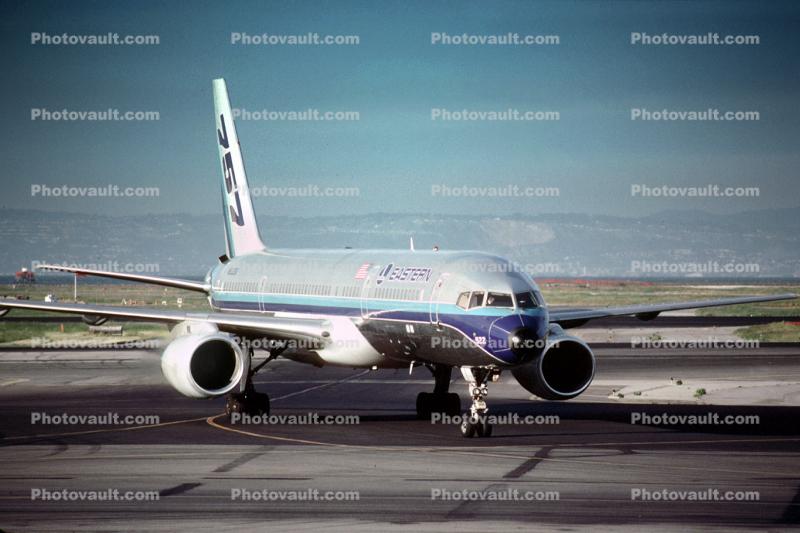 N522EA, Boeing 757-225S, (SFO), Eastern Airlines EAL, RB211-535 E4, RB211, 757-200 series