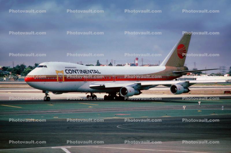 Boeing 747-200, Continental Airlines COA