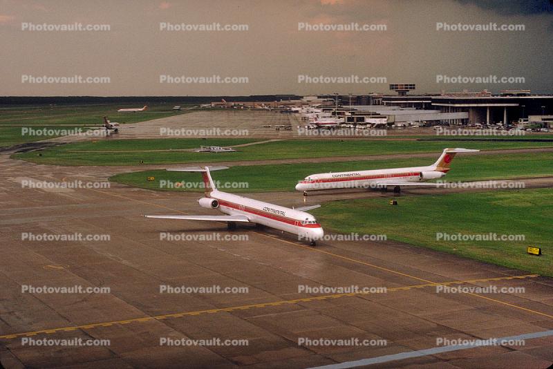 Douglas DC-9, Continental Airlines COA, Houston