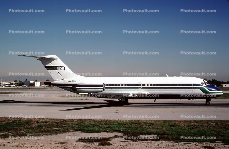 N40SH, Seattle Seahawks Jet, Douglas DC-9-15