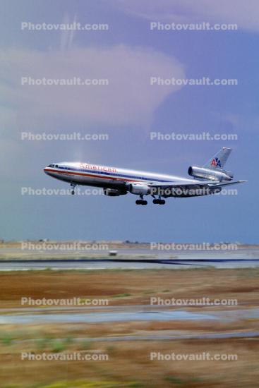 American Airlines AAL, Douglas DC-10, (SFO)