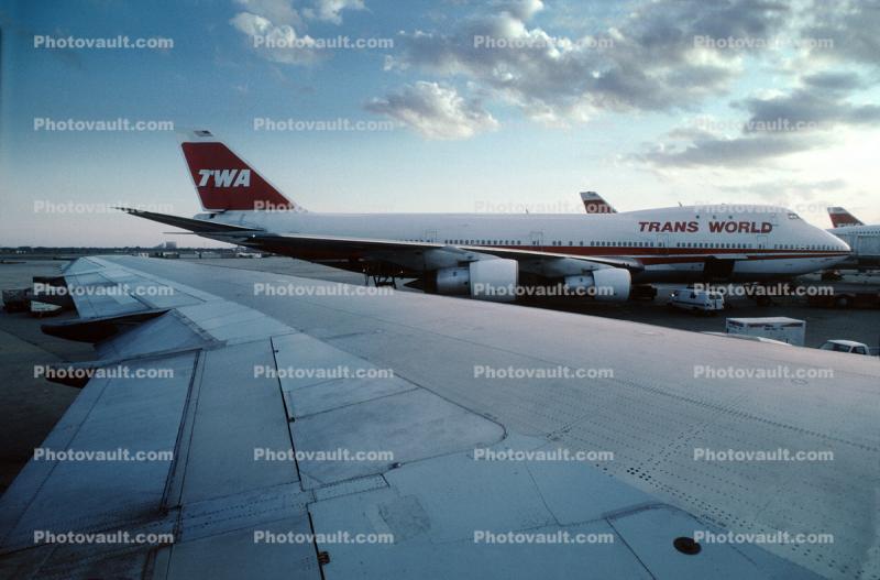 Trans World Airlines TWA, Boeing 747-100, (JFK), 10/10/1991