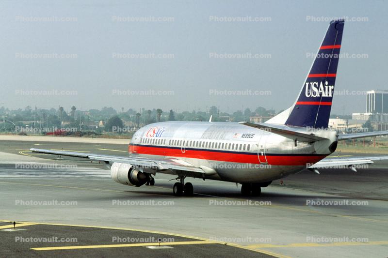 N589US, Boeing 737-301, US Airways AWE, 737-300 series, 30/05/1993