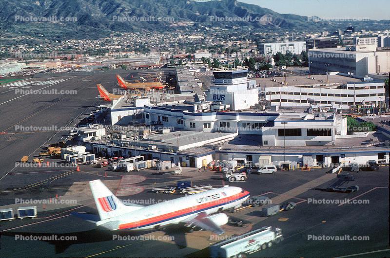 Burbank-Glendale-Pasadena Airport (BUR), 1980s