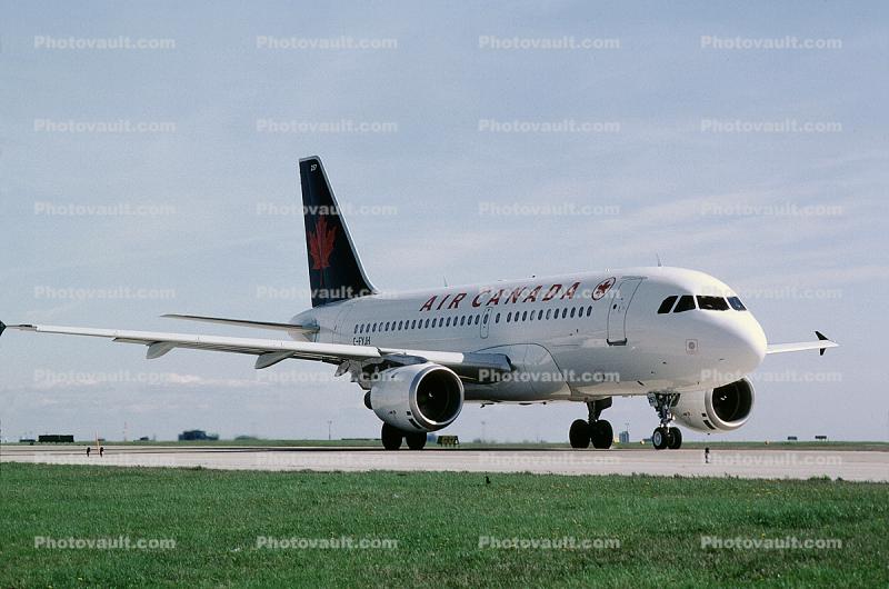 C-FYJH, Airbus A319-113, A319 series, Air Canada ACA, CFM56-5A4, CFM56