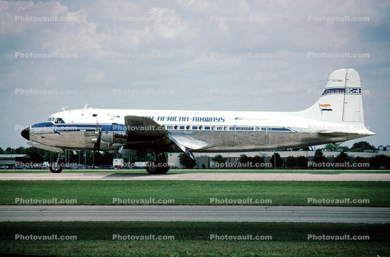 ZS-BMH, Douglas DC-4-1009, Oshkosh, August 1994