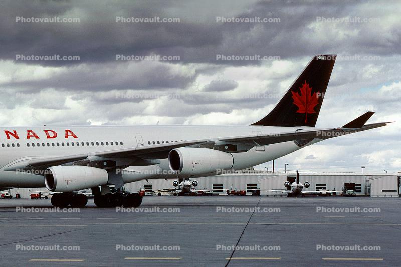 C-FYLD, Airbus A340-313X, Air Canada ACA, Toronto, Canada, CFM56-5C4, CFM56 Clara Campoamor, CFM56