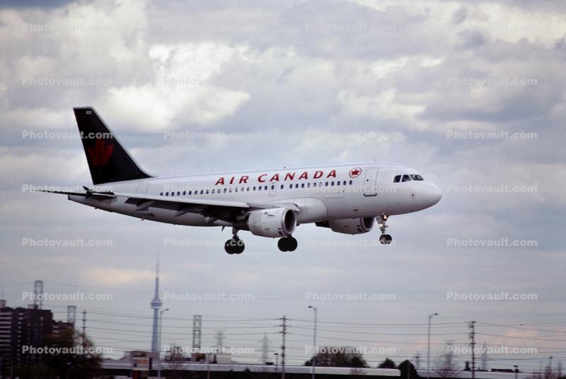 C-FMSY, Airbus A319-114, Air Canada ACA, A319 series, CFM56