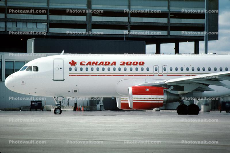 C-GVXF, Airbus A320-212, Canada 3000, CFM56-5A3, CFM56