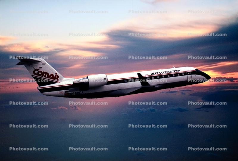 N952CA, Bombardier-Canadair Regional Jet CRJ-100ER, CF34-3A1, CF34