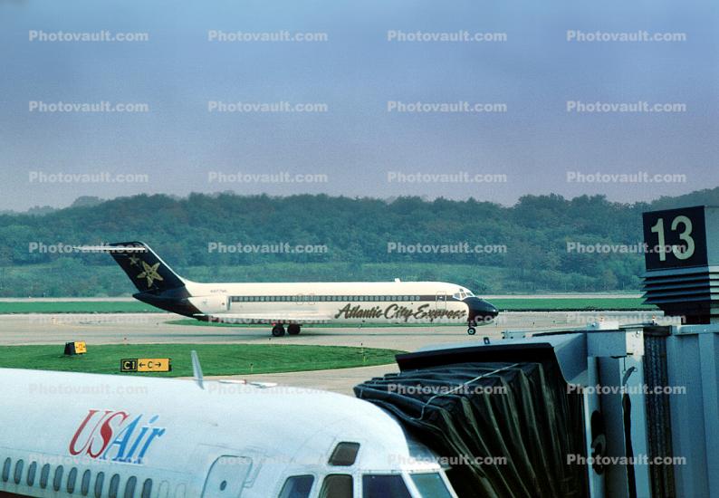 N977ML, Atlantic City Express, Douglas DC-9-31, JT8D-1, JT8D
