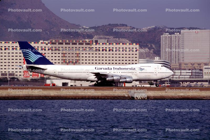 PK-GSA, Boeing 747
