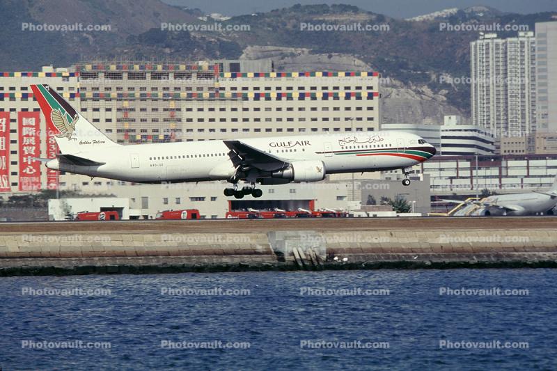 A4O-GO, Boeing 767-3P6ER, 767-300 series, Golden Falcon, CF6 Hong Kong,
