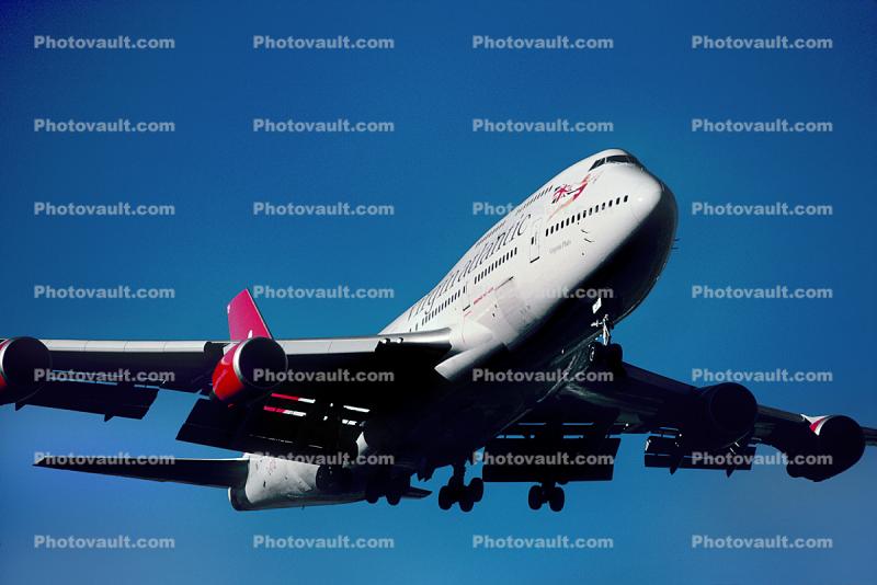 G-VTOP, "Virginia Plain", Boeing 747-4Q8, Virgin Atlantic Airways, 747-400 series, CF6-80C2B1F, CF6