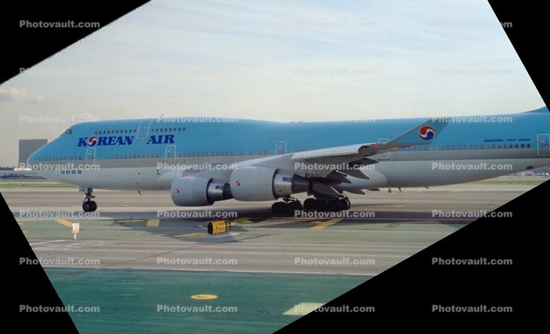 HL7495, Boeing 747, Boeing 747-4B5, PW4056, PW4000