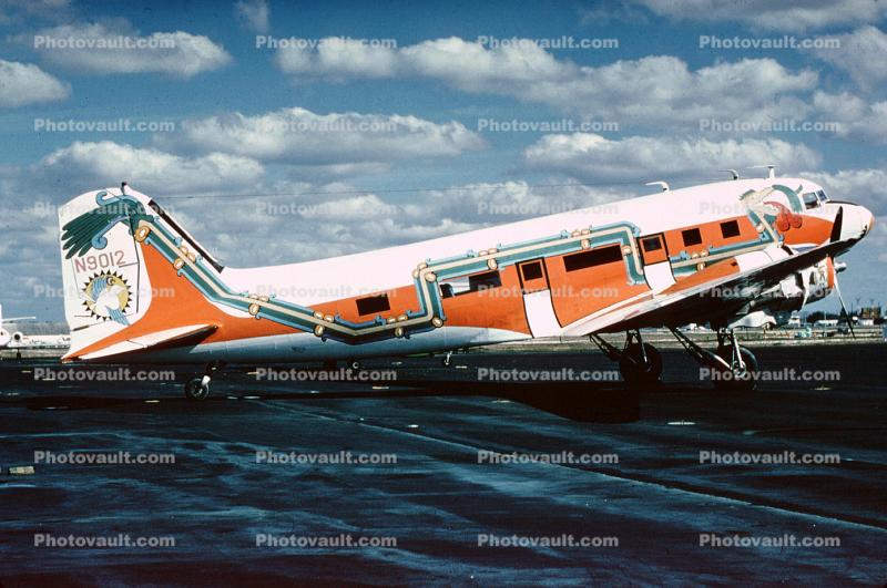 N9012, Douglas C-53-DO, (DC-3), "Bird of the Sun" Air Travel Club, Quetzalcoatl