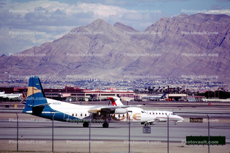 N283EA, Eagle Canyon Airlines, Fokker F27-500F Friendship