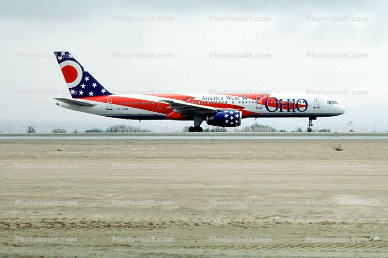N905AW, "City of Columbus" Ohio, Boeing 757-2S7, RB211