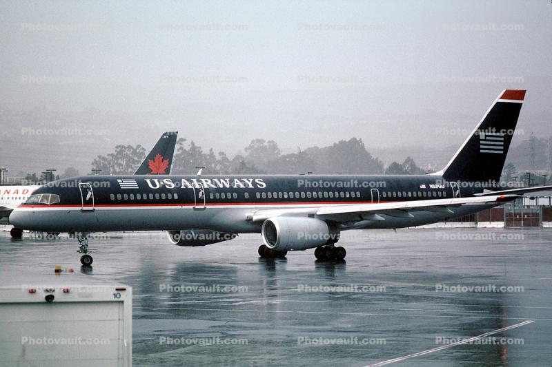 N824AU, Boeing 757, US Airways