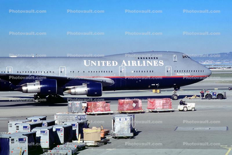 N153UA, 747-123, 747-100 series, JT9D, JT9D-7A