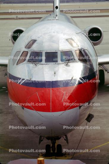 Douglas DC-9, US Airways, head-on