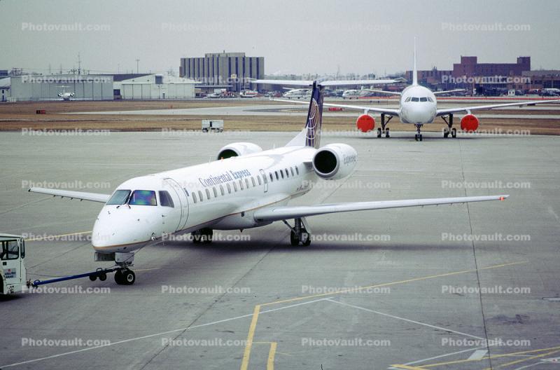 N14953, Embraer EMB-145LR, (ERJ-145LR), Continental Express COA, EMB-145