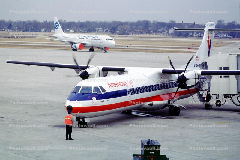 N538AT, American Eagle EGF, ATR-72-500, (ATR-72-212A), ATR-72 series, PW127F