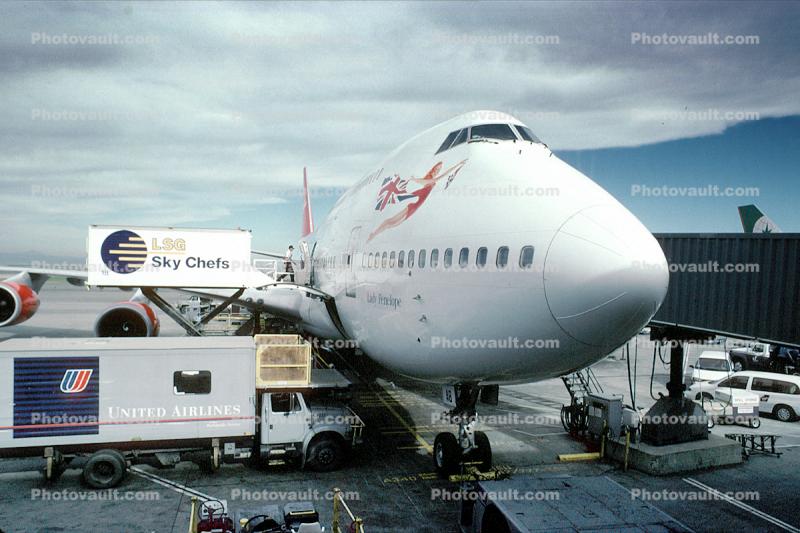 G-VFAB, Virgin Atlantic Airways, Boeing 747-4Q8, "Lady Penelope", 747-400 series, CF6, CF6-80C2B1F