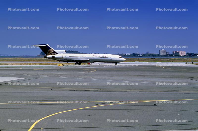 Boeing 727, San Francisco International Airport (SFO), Continental Airlines COA