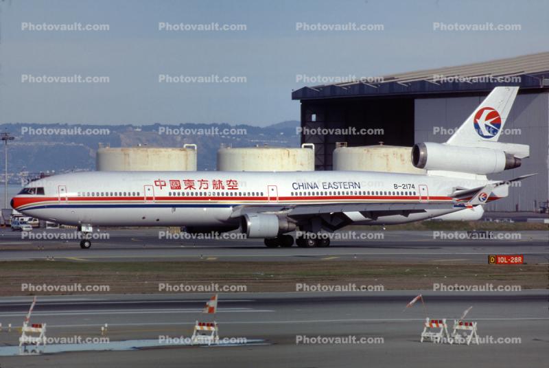 B-2174, McDonnell Douglas, MD-11, CES, (SFO), CF6-80C2D1F, CF6