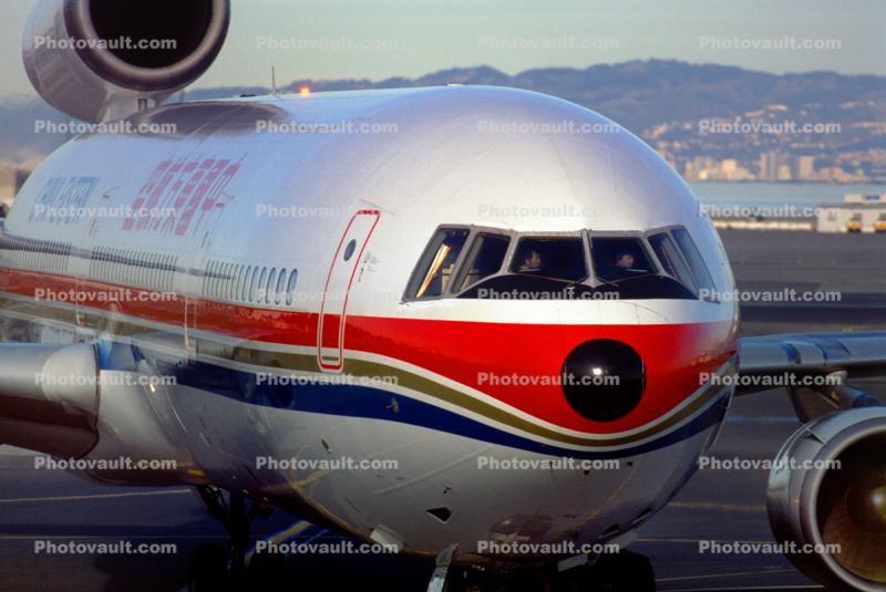 B-2174, (SFO), McDonnell Douglas, MD-11, China Eastern Airlines CES, CF6-80C2D1F, CF6