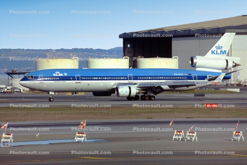 PH-KCF, McDonnell Douglas MD-11P, (SFO), KLM Airlines, CF6, Annie Romein