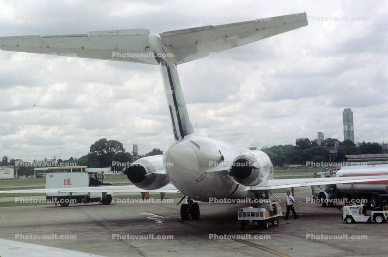 Douglas DC-9, Jorge Newbery Airport, Argentina