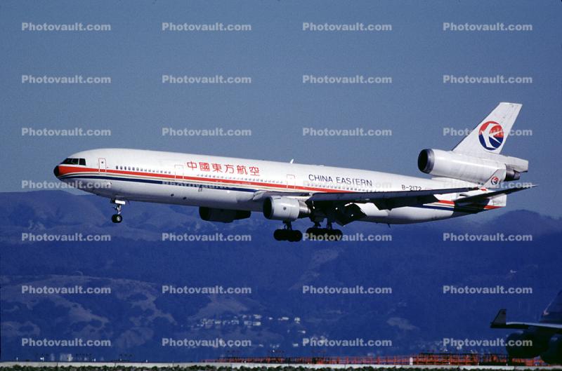 B-2172, (SFO), McDonnell Douglas MD-11P, China Eastern Airlines CES