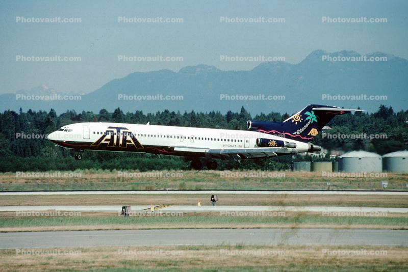 N760AT, Boeing 727-2B7, American Trans Air ATA, JT8D-17 s3, JT8D, 727-200 series