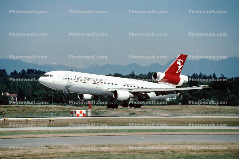JA8550, McDonnell Douglas DC-10-30, Harlequin Airlines, CF6-50C2, CF6, Taking-off