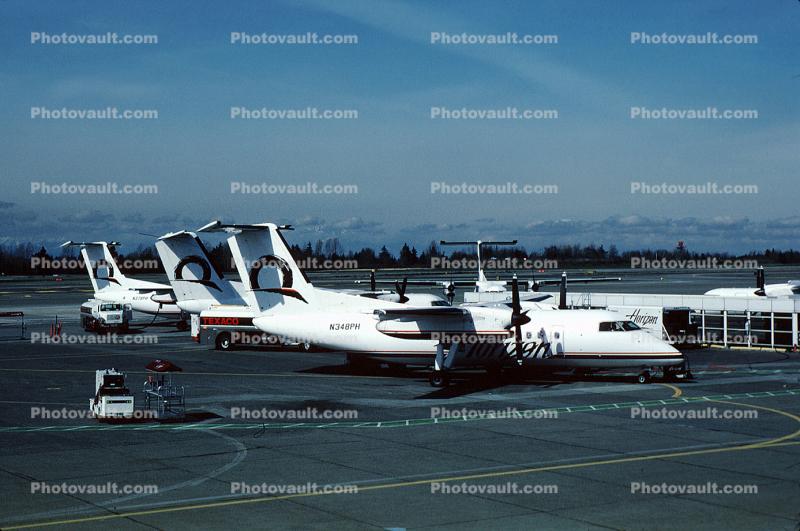 N348PH, de Havilland Canada DHC-8 202, Horizon Air, PW123D